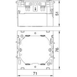 71GD6, PUSZKA MONTAŻOWA