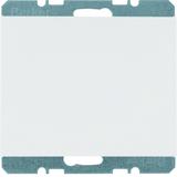 BERKER K.1 Zaślepka z elementem centralnym biały 6710457009 HAGER