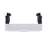 univers N Blok dla szyn zbiorczych poziomych 12x5/10mm 40mm 1xSH 300x250mm UE21A5 HAGER