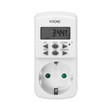 Elektroniczny programator czasowy, MINI, 1800W, 8A, 10 programów, wersja Schuko DT-2(GS) ORNO