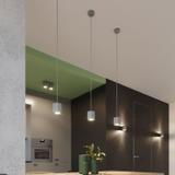 Lampa wisząca ORBIS 1 szary