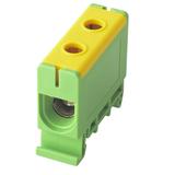 Listwa zaciskowa w korpusie 1x50mm2 zółto - zielona