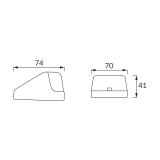 Lampa solarna LED FLO LED 0,12W CW