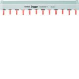 Szyna grzebieniowa kołkowa pozioma 4P 16mm2 57M KB480B HAGER