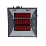 CYFROWY WSKAŹNIK NAPIĘCIA, TRÓJFAZOWY, ZAKRES WSKAZAŃ 3X0÷400V; PANELOWY 96X96MM