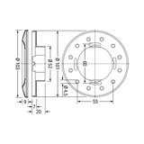 zestaw multisensorów DALI do puszek instalacyjnych