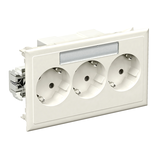 Thorsman Gniazdo master 3x2P+PE Shucko RAL1013