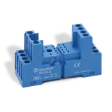 Gniazdo do przekaźników serii 55.32; 55.34; zaciski sprężynowe, 94.84.2 SMA