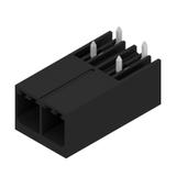 SV 7.62HP/02/270G 3.5SN BK BX Wtyki PCB (złącza płyty), 7.62 mm, Liczba biegunów: 2, kąt odejścia: 270° /120szt./ 1931260000 WEIDMÜLLER