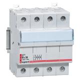 PODSTAWA BEZPIECZNIKOWA 3P+N 10 X 38 RB 348, Legrand