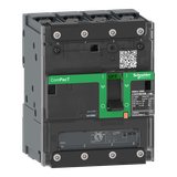 Wyłącznik, ComPacT NSXm, TM160D, 4P, 25kA, zaciskane końcówki kablowe