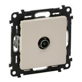 VALENA LIFE GNIAZDO TV KOŃCOWE KREMOWE, Legrand