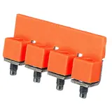 ZZ4-4.0 ,  Zwieracz gwintowy zespolony, il. poł. 4, dla złączek: ZSG 1-4.0N, pomarańczowy