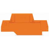 ścianka końcowa szara