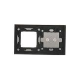 Simon 54 Touch Panel dotykowy S54 Touch 2 moduły 2 pola dotykowe poziome + 1 otwór na osprzęt S54 burzowa chmura DSTR220/72 KONTAKT