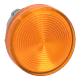 Harmony XB4 Główka lampki sygnalizacyjnej pomarańczowa LED metalowa karbowana ZB4BV053S Schneider