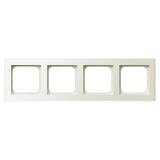 SONATA Ramka poczwórna - kolor ecru