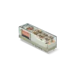 Przekaźnik miniaturowy z mechanicznie sprzężonymi zestykami 3 Z + 1 R; 8A; 110V DC