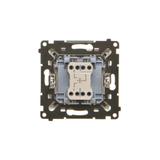Simon 55 Przycisk roletowy zwierny szybkozłączka Szampański mat TZP1K.01/144 KONTAKT