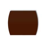 Klawisz pojedynczy do łączników TREND brązowa