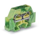 Złączka 2‑przewodowa 4mm zolto‑zielona z mocowaniem śrubowym 262‑307 /50szt./ WAGO