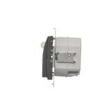 Simon 54 Oprawa oświetleniowa LED z czujnikiem ruchu 230V AC 1.4 W białe zimne 5900 K antracyt