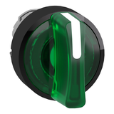 Harmony XB4 Przełącznik 2 położeniowy fi22 zielony stabilny LED metalowy okrągły ZB4BK13337 Schneider