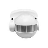 CZUJNIK RUCHU CR-1, MAX 1200W, AC220-240V, 50/60HZ, KĄT DZIAŁANIA 180*, ZASIĘG 10M ± 1,8- 2,5M, IP44