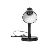FUPI, lampa biurkowa, 40W, E27, stal + tworzywo, czarna DL-4/B ORNO
