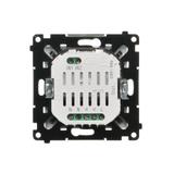 Simon 55 Ściemniacz do LED ściemnialnych klawiszowy Aluminium mat