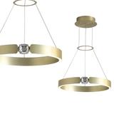 Milagro lampa wisząca LED Sirius 26W 1300lm 4000K złota ML6186