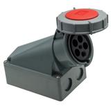 gniazdo stałe 63A 5P IP67