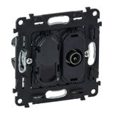 Valena Life Gniazdo Męskie Tv + Rj45 Kat. 6 Utp 753055 LEGRAND