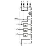 Ogranicznik przepięć DEHNshield ZP B2 SG TNC 255