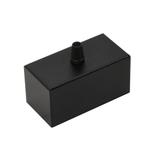 ROZETA SUFITOWA QUALIS 100x50x50 mm CZARNA