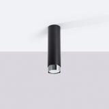 Sollux Plafon NERO 22,5 czarny/chrom SL.1409