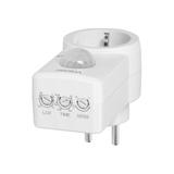 Gniazdkowy czujnik ruchu 120st. IP20, 280W, wersja Schuko MS-1(GS) ORNO