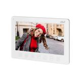 Wideo monitor bezsłuchawkowy kolorowy LCD 7” do zastosowania w systemach VIBELL biały OR-VID-EX-1057