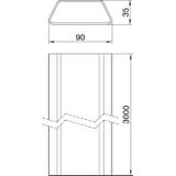 DU9035, KANAŁ PODPODŁOGOWY