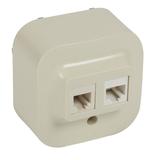 Forix IP20 - Gniazdo 1Xrj11 + 1Xrj45 Kremowe 782451 LEGRAND