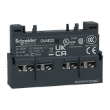 Blok styków bezzwłocznych, TeSys Deca, 2NO, montaż przedni, GV2