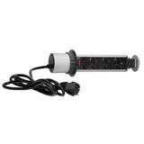 Gniazdo meblowe O6cm wysuwane z blatu z blokadą i przewodem 1,8m 3x2P+Z (Schuko) OR-AE-1347(GS) ORNO