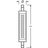 LINE 118 CL 100 non-dim 11W 827 R7S TRZONKI SPECJALNE LEDVANCE