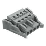 Gniazdo MCS‑MIDI Classic 4‑biegunowe szare raster 5mm 231‑104/037‑000 /50szt./ WAGO