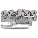 TOPJOB S złączka z LED 4-przewodowa 1,5 mm2 szara