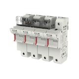 3P+N 22x58 Micro Switch Fuse Holder Podstawa bezpiecznikowa LV 125A AC 690V 22x58 mm 3P+N, CH223DNMS