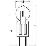 Żarówka halogenowa 50W 12V GY6,35 3000K HALOSTAR ECO 64440 IRC LEDVANCE