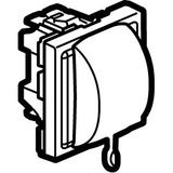 MOSAIC PRZYCISK JEDNOBIEGUNOWY Z CIĘGNEM - 2 MODUŁY BIAŁY 6A-230V~, Legrand