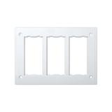 Simon Connect Ramka 3-modułowa do puszki SBM350 6x K45 czysta biel SBM302/9 KONTAKT