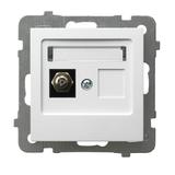 AS ANTYBAKTERYJNY Gniazdo ekwipotencjalne pojedyncze produkt zawiera szkło fosforanowo-srebrowe - ko